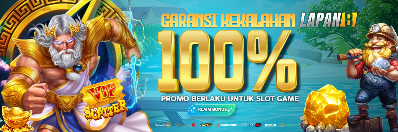 BONUS GARANSI 100%