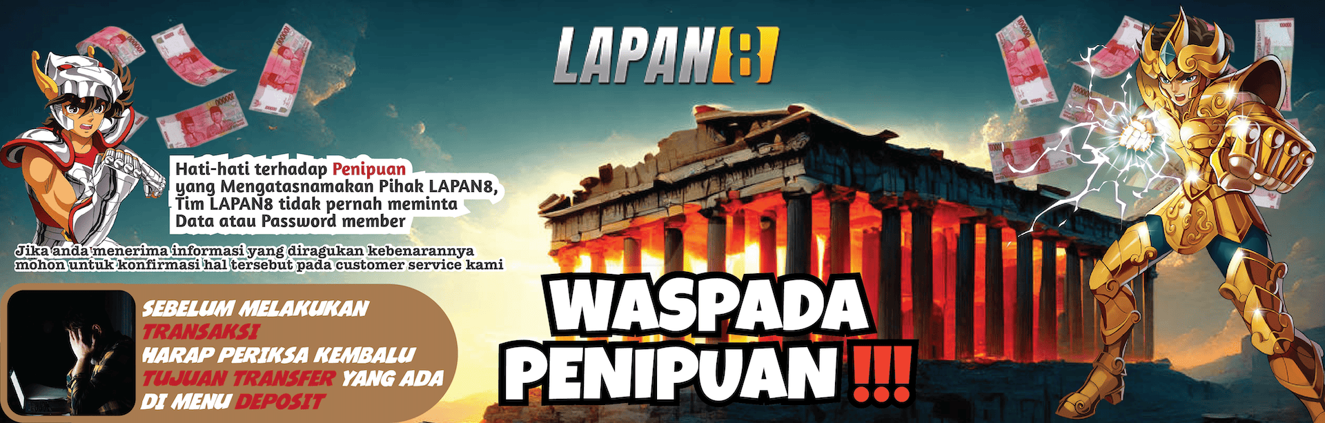 WASPADA PENIPUAN