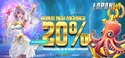 BONUS NEW MEMBER 20%