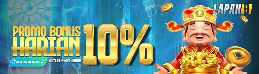 BONUS HARIAN 10%